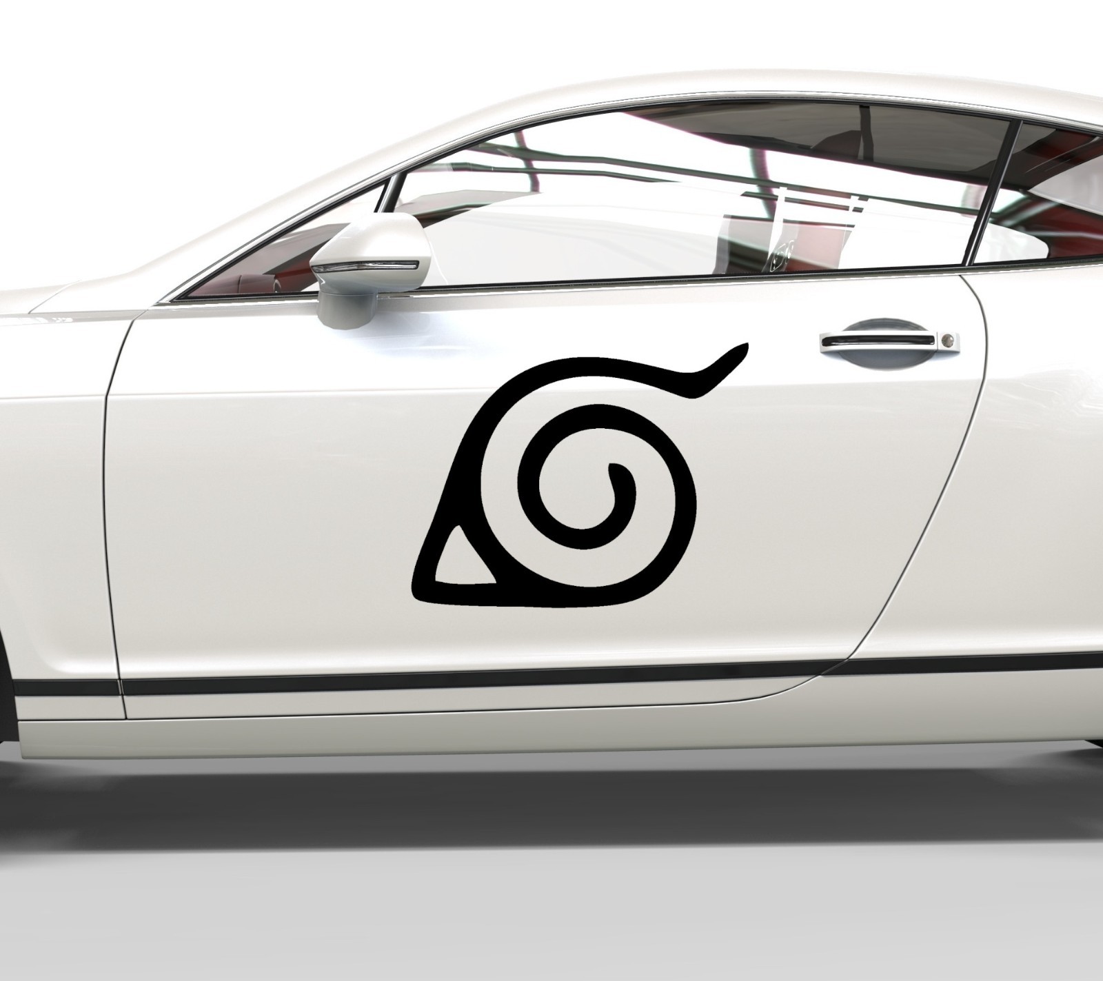 Pegatina coche símbolo Naruto - Pegatina para todas las superficies lisas