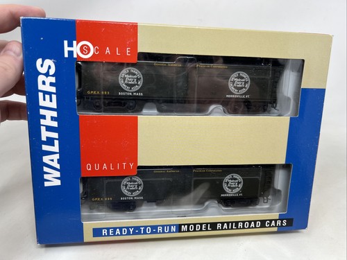 Paquete de 2 vagones tanque de leche Walthers HO 932-25464 53' United Farmers nuevos en caja | Zustand: New