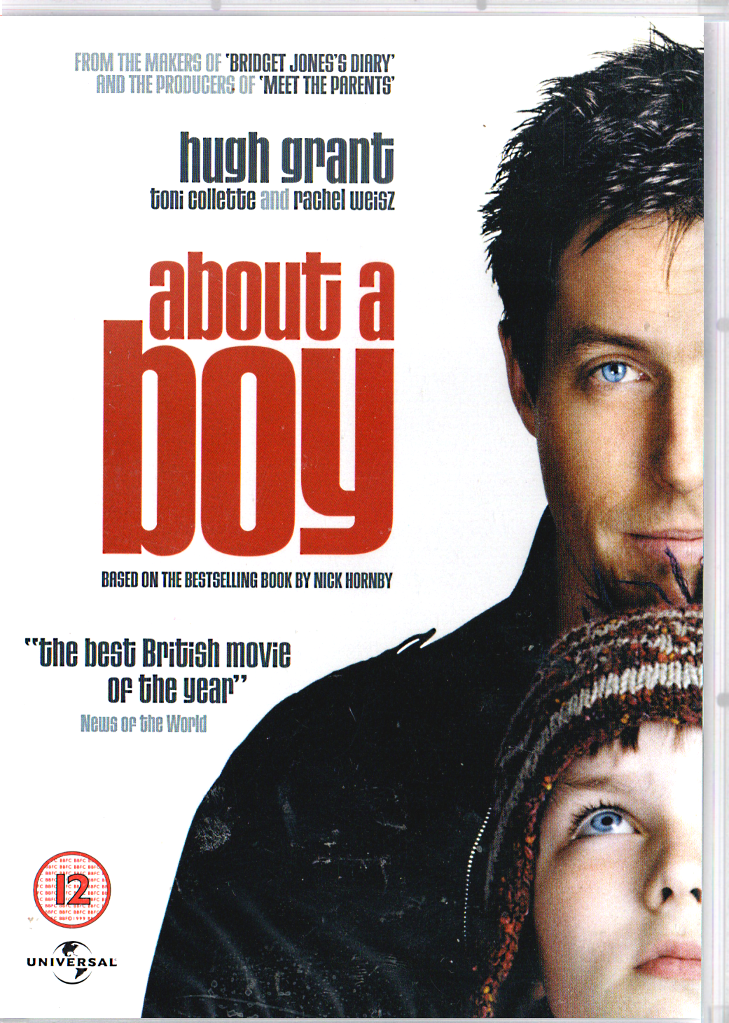 About A Boy - DVD - 12 - Comedy Movie - Hugh Grant - Sealed Unused - FAST POST