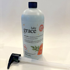 NEW Philosophy Baby Grace Shower Gel 32 fl oz Sealed Body Wash Jumbo w/ Pump