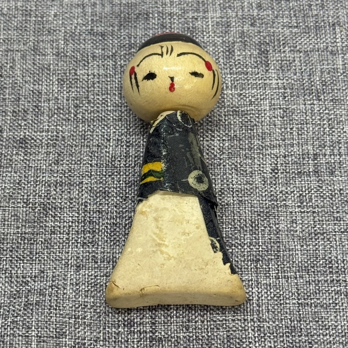 红色古董原创古董日本娃娃| eBay