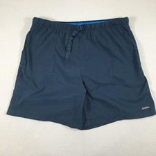 Columbia Swim Trunks Shorts Mens Large Blue Authentic Issue Mesh Lined Pockets