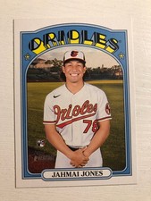 2021 Topps Heritage High Number Short Print SP Jahmai Jones Orioles RC 702