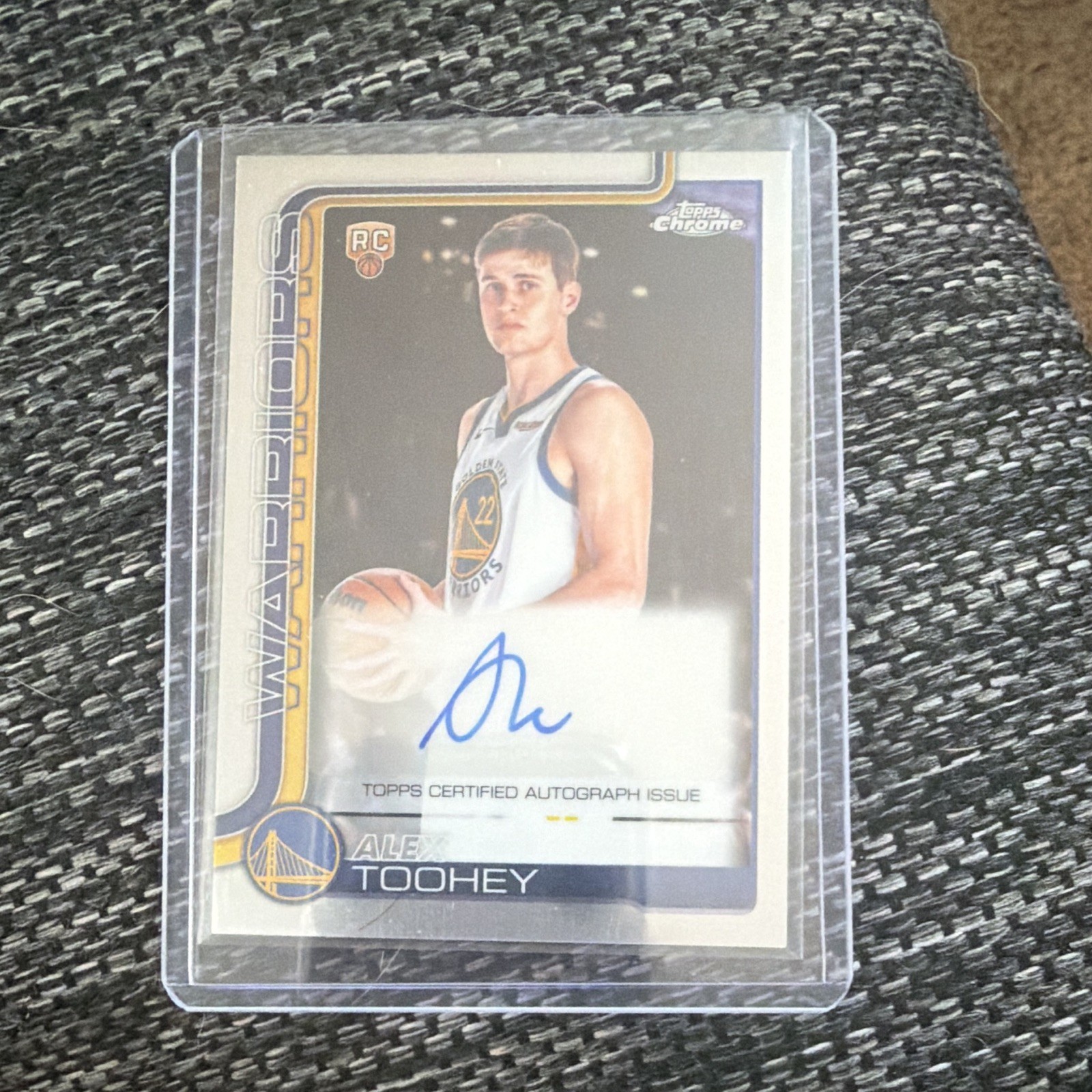 Topps Chrom Auto Alex Toohey