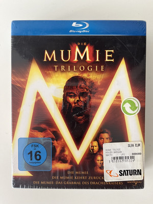 Die Mumie Trilogie (Blu-ray, 3-Disk) NEU/SEALED