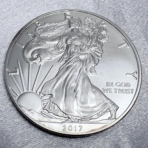 2017 1oz .999 fine silver American Silver Eagle ASE stunning [C16]