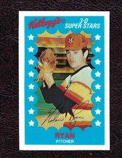 1982 Kellogg's Baseball Card # 11 Nolan Ryan, Houston Astros, HOF, NM-MT!