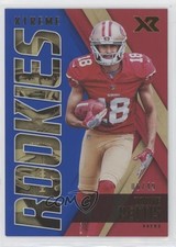 2018 Panini XR Xtreme Rookies Blue 6/49 Dante Pettis #X-18 qp4