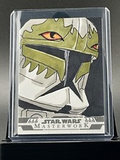 2024 Topps Star Wars Masterwork GOJI Sketch Card by Ryan Johnston