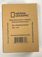 NATIONAL GEOGRAPHIC Mega Science Series: Amazing Reactions Chemistry Set STEM