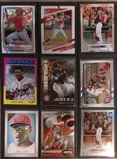 Juan Soto Topps Card Lot × 9 - Refractor  - Inserts - Base 