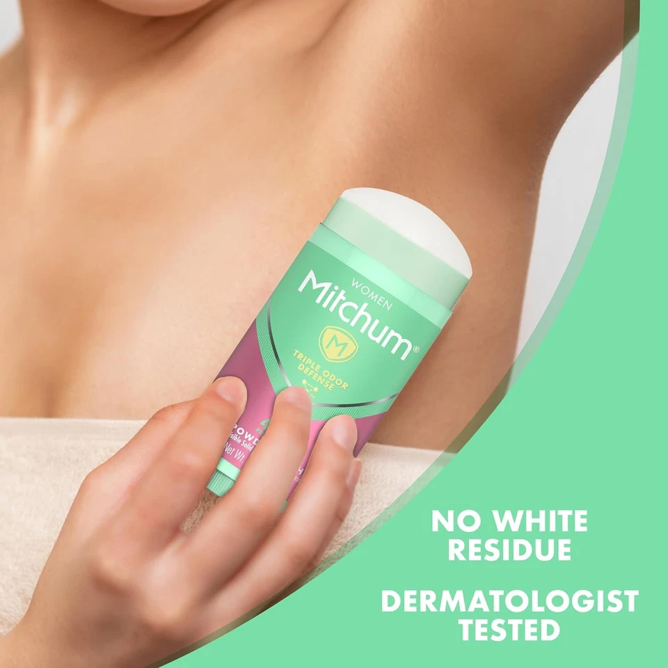 Women's Deodorant by Mitchum, Solid Antiperspirant 2.7 Ounce (Pack of 1) - Image 4 of 4