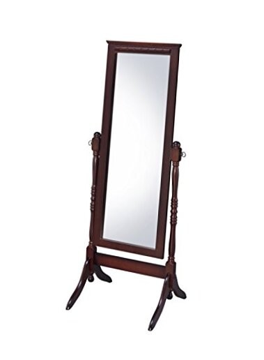  Fairfax Cheval Mirror, Walnut 