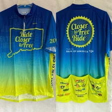 New Primal 2019 Closer to Free Ride Yale New Haven CT Men's Cycling Jersey 3XL