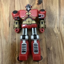 VTG Mighty Morphin Power Rangers Zeo Red BATTLEZORD Zord 5" Figure 1996 Bandai