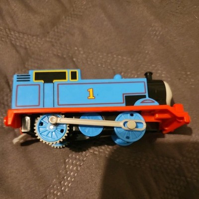 2013 MATTEL GULLANE (THOMAS) LIMITED TRACKMASTER MOTORIZED #1 BLUE LOCOMOTIVE