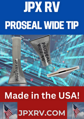 JPX RV 2'' LOW FLOW PROSEAL WIDE TIPS 10 Pack,  Attaches to most Sealant Nozzles
