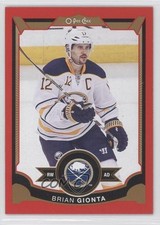 2015-16 O-Pee-Chee Red Border Brian Gionta #328 0f2