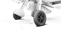 Cmk 129-Q72384 - 1:72 Messerschmitt Bf 109E Wheels - Neu