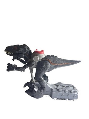 Mattel Imaginext Mega T-Rex Dinosaur Toy L6577 Motorized Electronic Gray Black