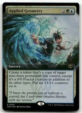 Applied Geometry (Extended Art) #343 (Foil) NM Secrets of Strixhaven Magic MTG