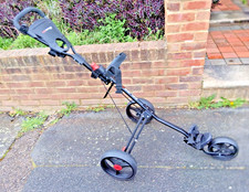 Masters Series 5 Three Wheel Push Golf Trolley Unused on Golf Course