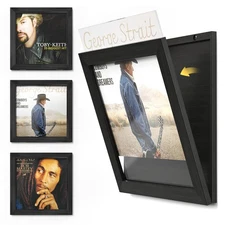 Vinyl Record Frame, 3-Pack Album Frames for Vinyl Records Display, Record Fra...