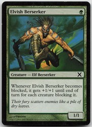 Elvish Berserker - Tenth Edition #260 Common