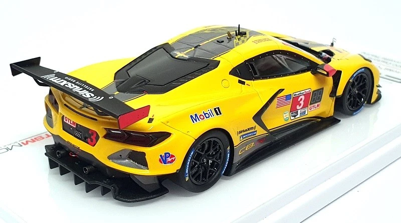 TSM 1/43 Scale TSM430512 - Chevrolet Corvette C8.R #3 24H Daytona 2020 - Yellow - Image 2 of 4