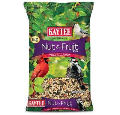 Kaytee Nut and Fruit Blend, Premium Wild Bird Food, Specially Blended for Colorf