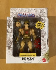 MATTEL 2025 MOTU Origins Sketchbook Series HE-MAN 5.5 Figure Unpunched Card NEW