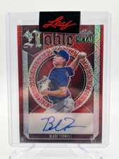 2023 LEAF METAL BLADE TIDWELL NOBLE 1/1 PRE-PRODUCTION PROOF AUTO