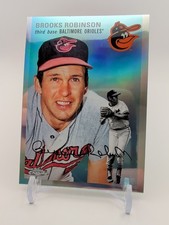 2023 Topps Chrome Platinum Anniversary - Brooks Robinson #46 Refractor