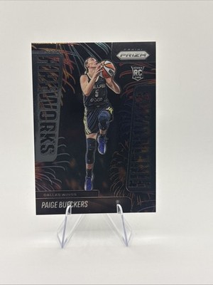 2025 Panini Prizm WNBA Paige Bueckers Rookie Fireworks #14 Dallas Wings RC