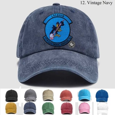 Customized Embroidered Hat 17th Electronic Warfare Squadron, Trucker Hat, Gift