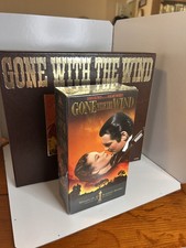 COLLECTORS Gone With The Wind VHS Box Set Part 1,2 + 2 tape version NEW in box