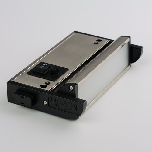 Satin Nickel LED Under Cabinet from the CounterMax 5K Collection - Picture 4 of 4