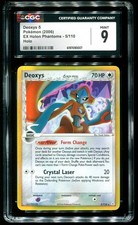 CGC 9 Deoxys Holo Rare EX Holon Phantoms 2006 Pokemon Card #5