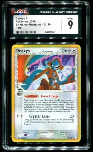 Deoxys δ graded CGC 9 for sale on eBay
