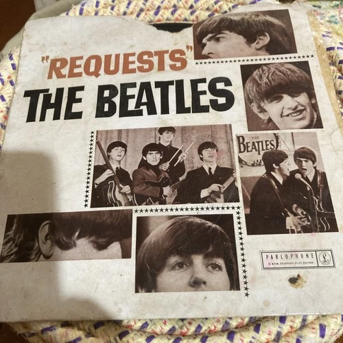 The Beatles Requests Australian Release 7" Single EP Fair Cond. Low Start Bid!