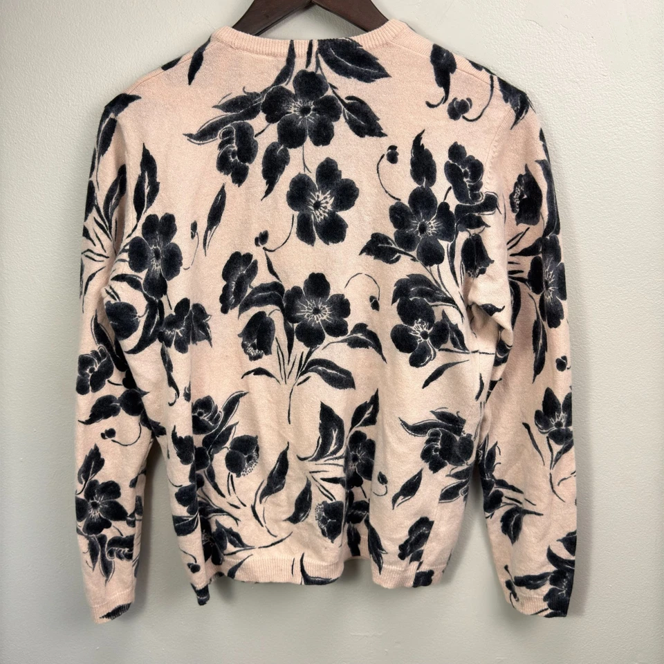 Conjunto cárdigan de lana Chaus para mujer L floral hadas cabaña romántico oficina madura Foto 3 de 4