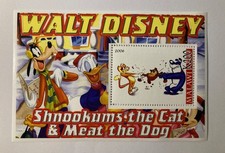 2006 Walt Disney shnookums la carne di gatto il cane goffo donald anatra