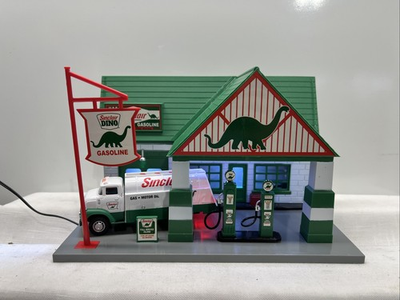 #ad #ad MENARDS SINCLAIR GAS STATION O GAUGE O SCALE TRAIN SERVICE CITY ACCESSORY $89.99