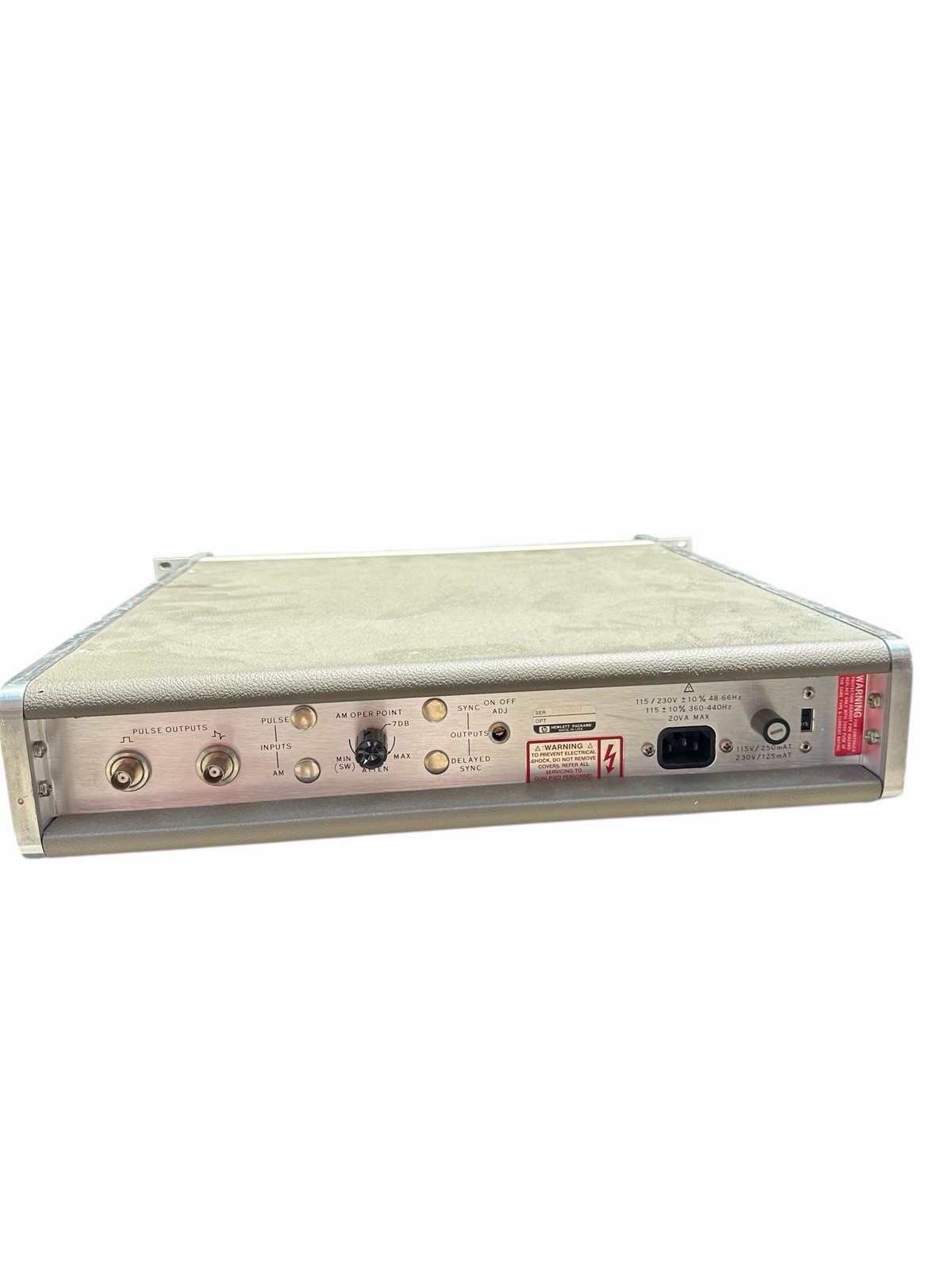HP Hewlett Packard Agilent 8403A Modulator Pulse SQ Wave