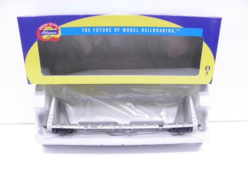 ATHEARN LISTO PARA RODAR 60' MAMPARO COCHE PLANO - WISCONSIN CENTRAL #5740 ESCALA HO | Zustand: New
