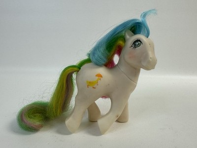 Vintage G1 My Little Pony Twinkle Eye Quackers White Gem Eyes Duck Hasbro MLP 