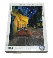 New - EuroGraphics Puzzles Van Gogh Cafe at Night 1000 Piece Puzzle