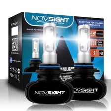 Novsight 2pcs Hb4 9006 Led Headlight Conversion Bulbs Highlow Beam 9000lm White Novsight 2pcs Hb4 9006 Led Headlight Conversion Bulbs Highlow Beam 9000lm White