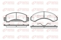 Remsa Bremsbelagsatz Scheibenbremse 0572.00 FüR Ford Explorer UN46 U2 4WD