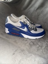 Nike Air Max 90 Id Nike  Blue-White-Grey Mens...